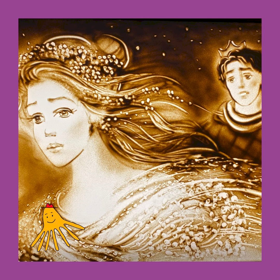 Sandanimasjon Askepott, Lysteater.jpg